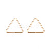 Brass Triangle Linking Ring KK-N232-331B-02-1