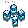 Imitation Austrian Crystal Beads X-SWAR-F074-8x8mm-25-1