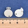 304 Stainless Steel Stud Earring Findings STAS-Z021-C-01S-3