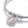 304 Stainless Steel Charms Bangles BJEW-P258-08P-3