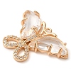 Rack Plating Brass Clear Cubic Zirconia Pendants KK-N255-10G-04-RS-2