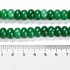 Dyed Natural White Jade Beads Strands G-G107-A05-01-5
