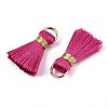 Handmade Polycotton(Polyester Cotton) Tassel Decorations FIND-R092-06-2