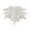 Maple Leaf Shape Alloy Brooch LS-JEWB-U006-04P-1