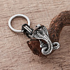 Vintage 304 Stainless Steel Cobra Keychains BM7932-3