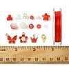 DIY Round Acrylic & Glass Beads Bracelets Jewelry Kits DIY-FS0006-29D-3
