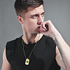 201 Stainless Steel Pendant Necklaces FS-WG18F67-01-3
