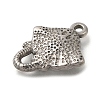 Anti-Tarnish 304 Stainless Steel Pendants STAS-M075-25P-2