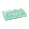 2 Strands Baking Paint Imitation Jade Glass Round Bead Strands DGLA-FS0001-20D-6