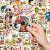50Pcs Cartoon Fairy Tale Themes Paper Sticker STIC-C012-14-3