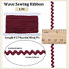 40M Polyester Wavy Fringe Trim Ribbon OCOR-GF0004-39G-2