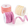 30 Yards 3 Colors Single Face Velvet Ribbon SRIB-TA0001-07-2