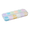 60G 12 Colors 8/0 Opaque Glass Seed Beads SEED-FS0001-28-6