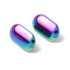 Ion Plating(IP) 304 Stainless Steel Stud Earring Findings STAS-F286-13MC-1