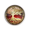 Round Glass Brooches LS-JEWB-A022-02G-1