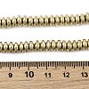 Electroplated Synthetic Non-magnetic Hematite Beads Strands G-H327-G01-02C-4