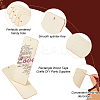 DIY Wood Bookmarks Making Kits WOOD-SP0001-21D-6