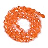 Transparent Electroplate Glass Beads Strands EGLA-N013-T4mm-B09-2