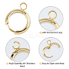 201 Stainless Steel Huggie Hoop Earring Findings FIND-DC0006-43A-5