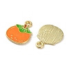 Fruit Alloy Enamel Charms PALLOY-S058-01LG-21-2