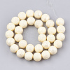 Electroplate Shell Pearl Beads Strands SHEL-T005-09-M-3