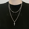 18Pcs 3 Colors 304 Stainless Steel Pendants STAS-UN0042-22-5