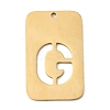 304 Stainless Steel Pendants STAS-D200-01G-G-1
