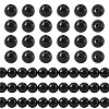 1 Strand Natural Shungite Beads Strands G-TA0003-34C-1