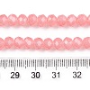 Baking Paint Imitation Jade Glass Bead Strands DGLA-A034-J6MM-A31-4