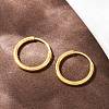 925 Sterling Silver Hoop Earrings LS-STER-B008-01A-G-3