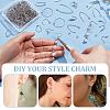 304 Stainless Steel & 316 Surgical Stainless Steel Earring Hooks & Earring Hooks & Jump Rings STAS-UN0002-89P-5