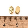 Brass Textured Beads KK-Z092-01G-G-3