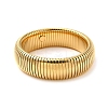 304 Stainless Steel Stretch Bracelets for Women Men BJEW-A031-02B-G-2