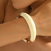 Alloy Resin Bangles for Women WG83C9A-06-1