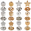 1200Pcs 6 Styles CCB Plastic Beads CCB-PA0001-10-1
