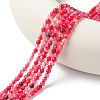 Natural Crackle Agate Bead Strands X-G-R344-4mm-55-5