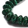 Synthetic Malachite Beads Strands G-P559-A04-02-4