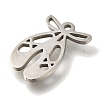 201 Stainless Steel Pendants X-STAS-R136-16P-2