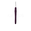 TPR Handle Aluminum Crochet Hook Needles TOOL-K016-05G-1