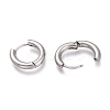 Tarnish Resistant 201 Stainless Steel Huggie Hoop Earrings EJEW-O095-05-02-3