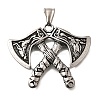 Viking 304 Stainless Steel Pendants STAS-A109-03AS-1