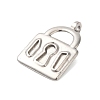 Non-Tarnish 304 Stainless Steel Pendants STAS-N103-53P-2