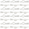 30Pcs Iron Alligator Hair Clip Findings IFIN-SC0001-70-1