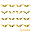 30Pcs Tibetan Style Alloy Angeltee Beads TIBEB-YW0001-32AG-1