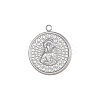 304 Stainless Steel Pendants STAS-OY002-22P-1