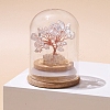 Natural Quartz Crystal Chips Tree of Life Decorations TREE-PW0003-24A-1