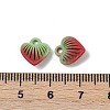 Spray Painted Alloy Pendants PALLOY-S038-15D-3