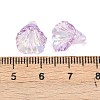 Transparent Acrylic Bead Caps OACR-G054-03K-3