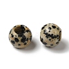 Natural Dalmatian Jasper European Beads G-N342-03J-2