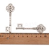 Key Tibetan Style Pendant Rhinestone Settings TIBEB-A101291-AS-LF-3